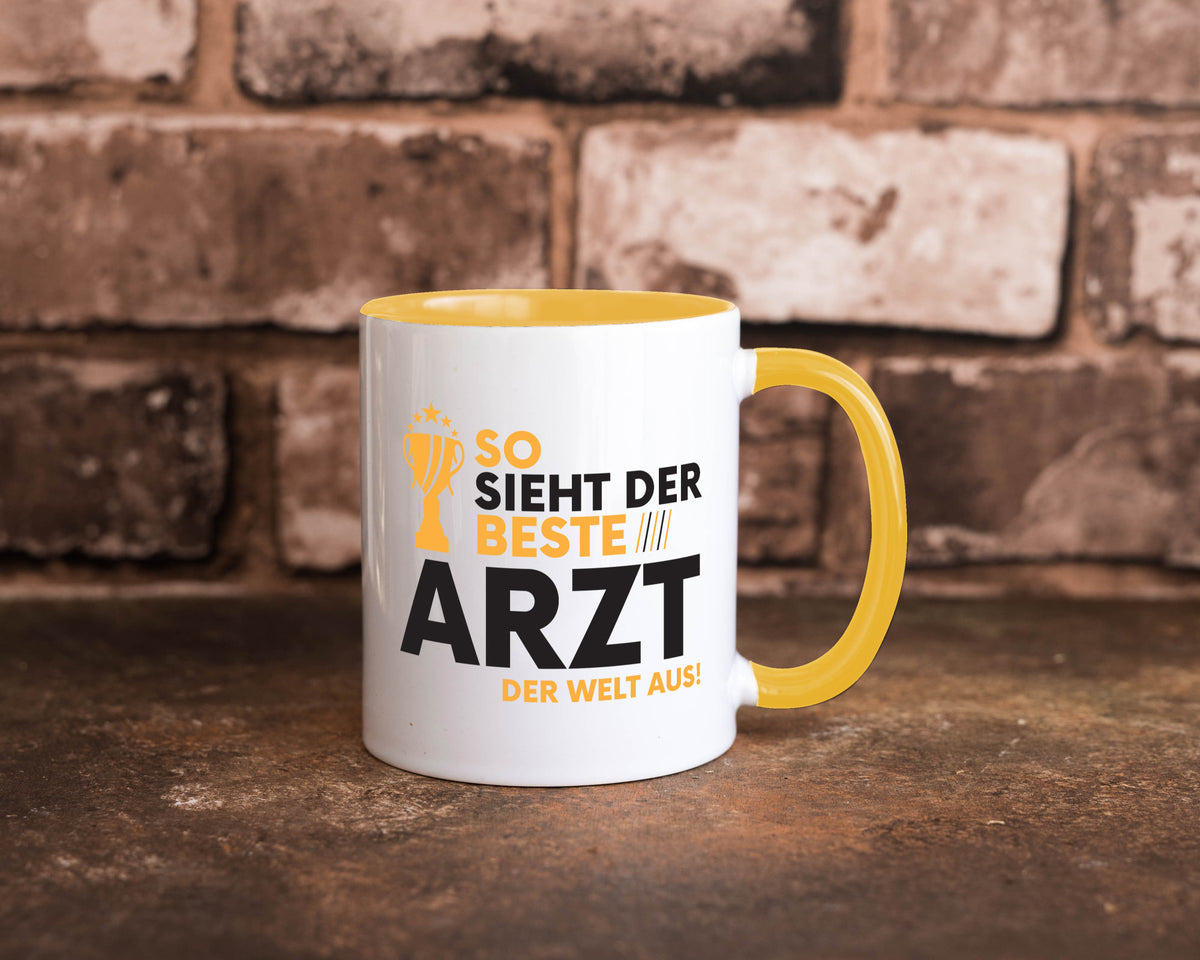 Der Weltbeste Arzt | Medizin Doktor Facharzt lustiger Spruch Geschenk Humor Tasse