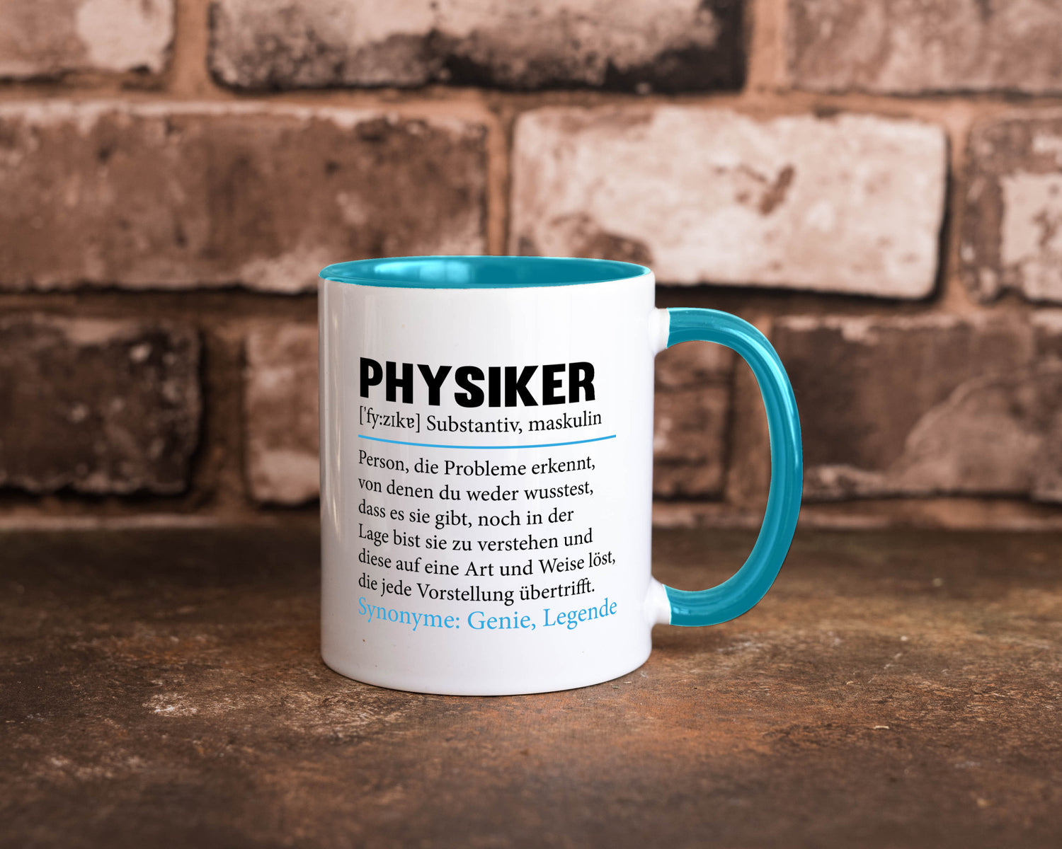 Physiker | Spruch Physik Beruf Definition v2 lustiger Geschenk Arbeit Kollegen