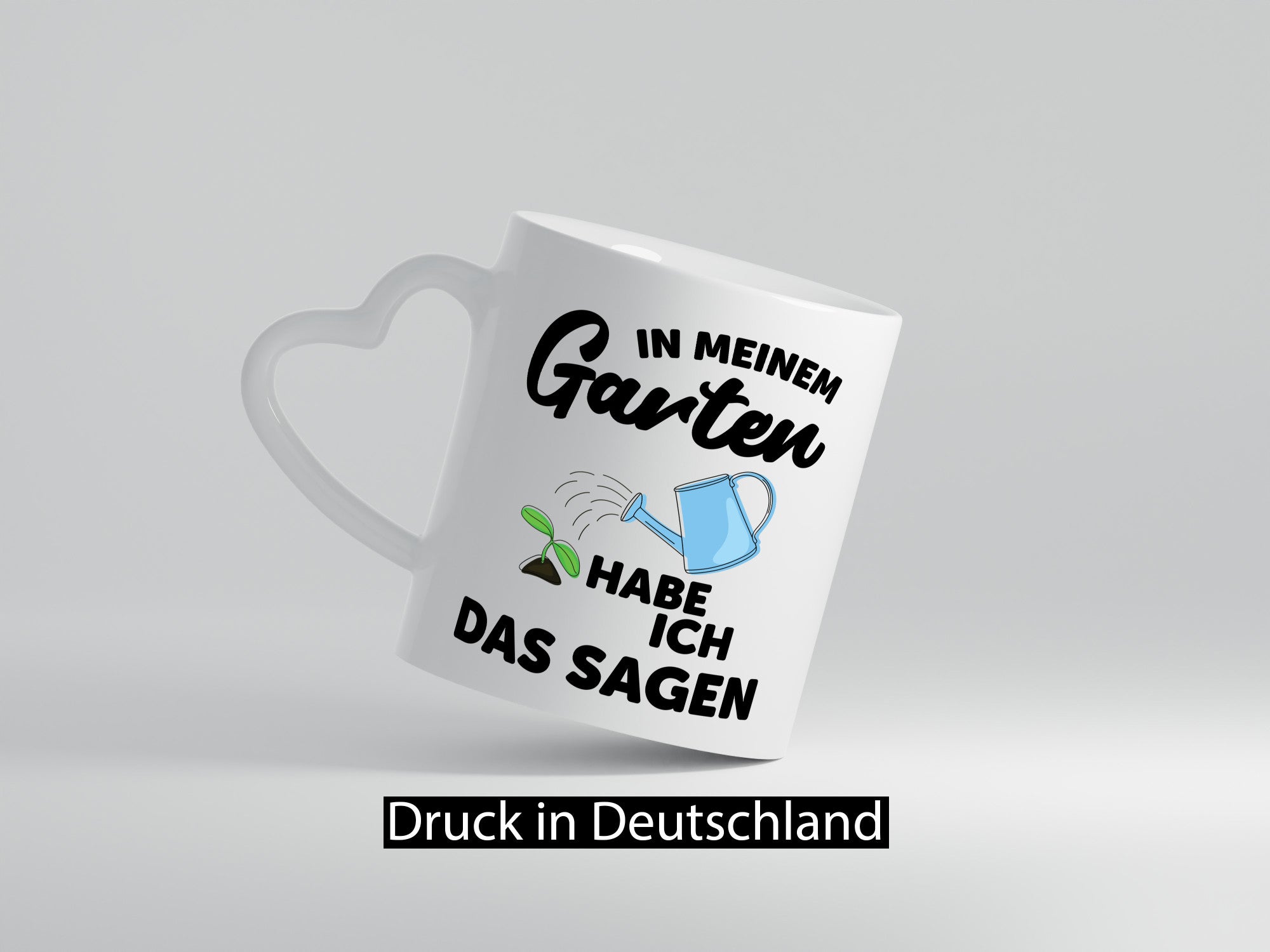 Ich habe das sagen im Garten | Gärtner Pflanzen lustiger Spruch Geschenk Humor