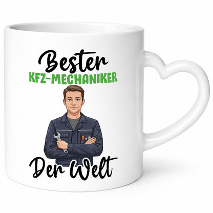 Bester KFZ-Mechaniker | Werkstatt Mechaniker v2 lustig Humor Geschenkidee