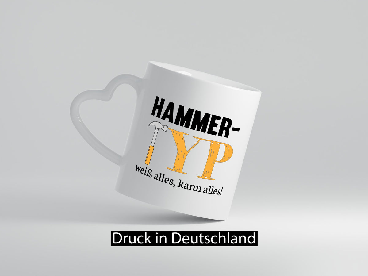 Hammer Typ | Kann alles weiß Papa ist der beste Geschenkidee Humor Tasse