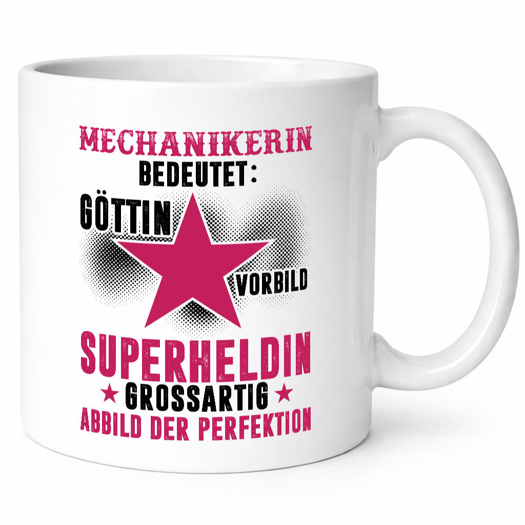 Bedeutung von Mechanikerin | KFZ Geschenkidee Humor Tasse
