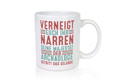 Verneigt euch: Archäologe | Archäologie Forscher v2 Geschenk Humor Geschenkidee