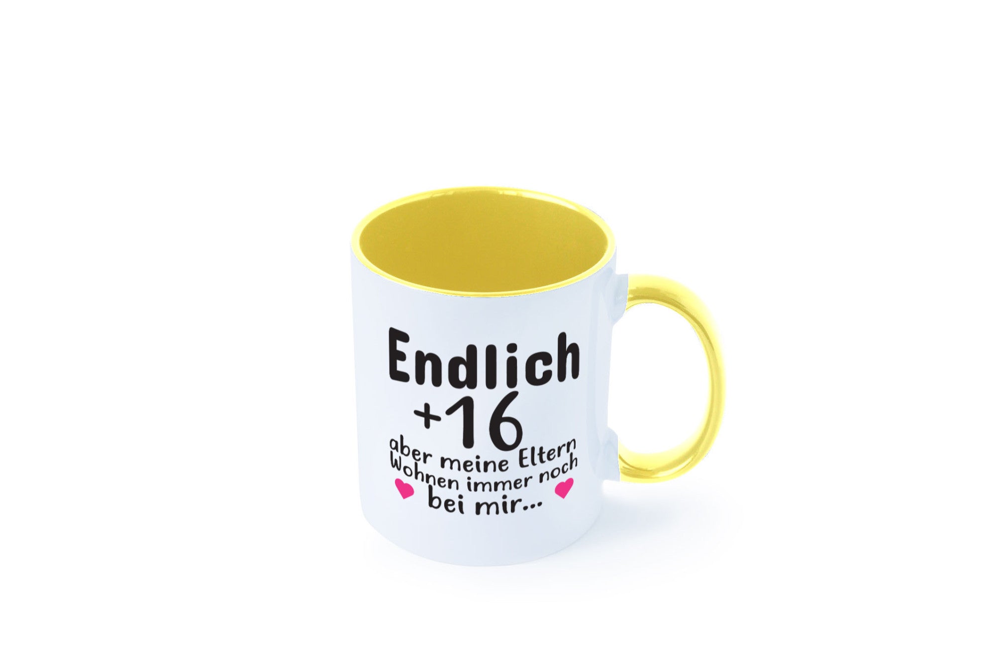 Endlich 16 | Geburtstag Tasse Spruch Mädchen Geschenkidee Humor