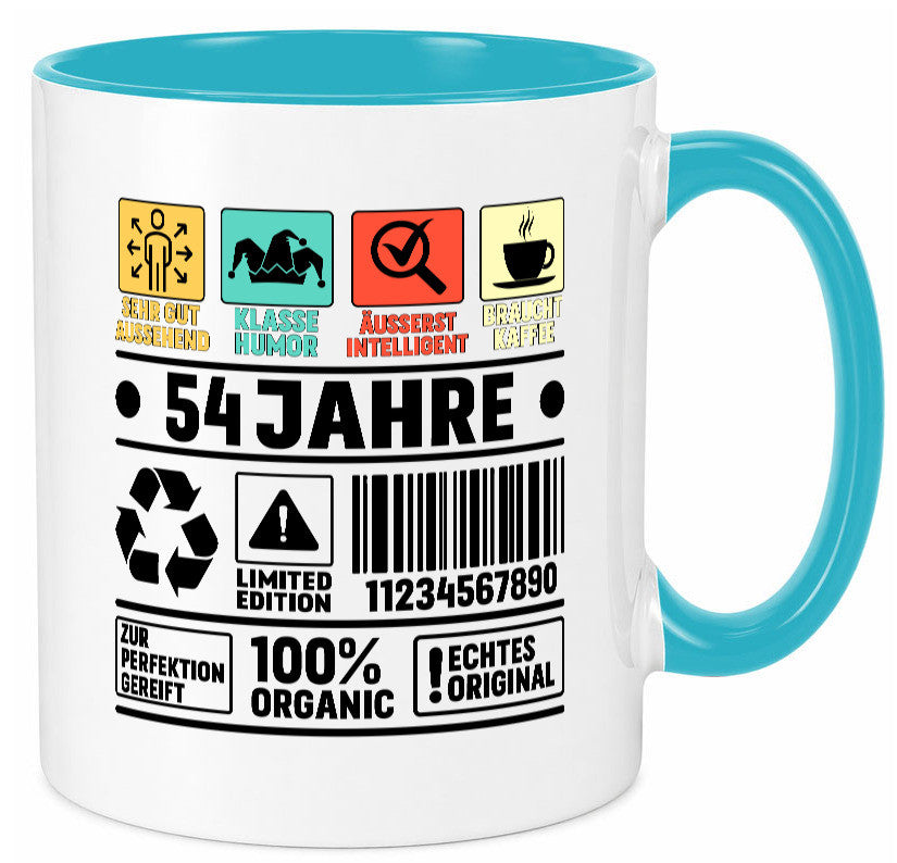 54. Geburtstag | 54 Jahre Humor Limited Edition lustig Geschenkidee Geschenk