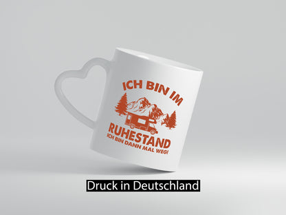 Bin im Ruhestand, dann mal weg | Wohnmobil lustig Ruhestand Jubiläum Geschenk