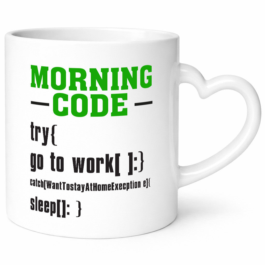Morning Code | Informatiker Tasse Programmierer Humor Geschenkidee