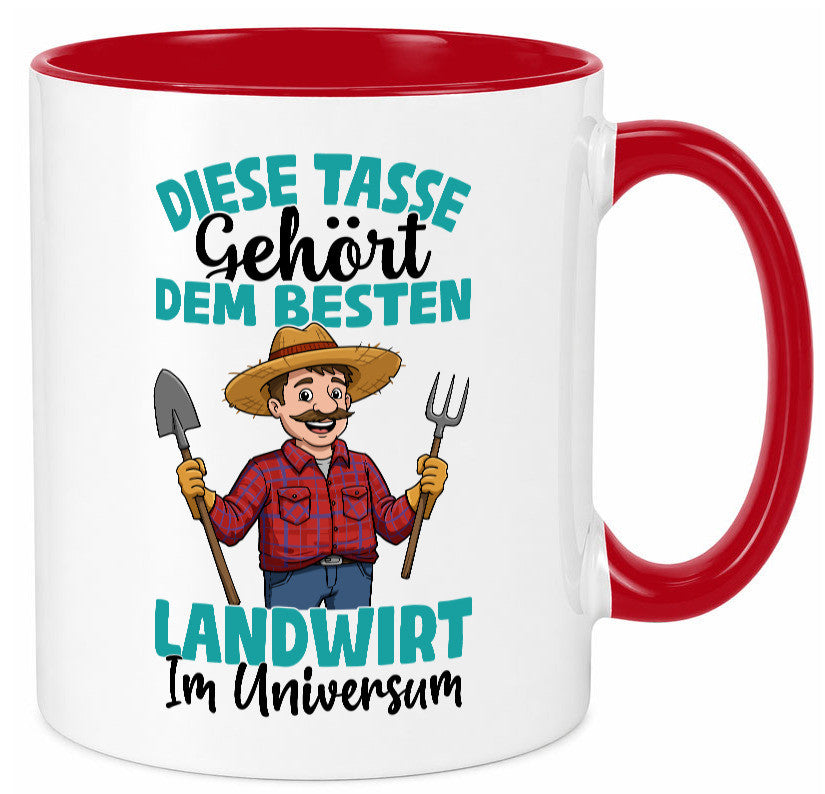 Im Universum: Landwirt | Bauer Landwirtschaft lustiger Spruch Geschenk Humor