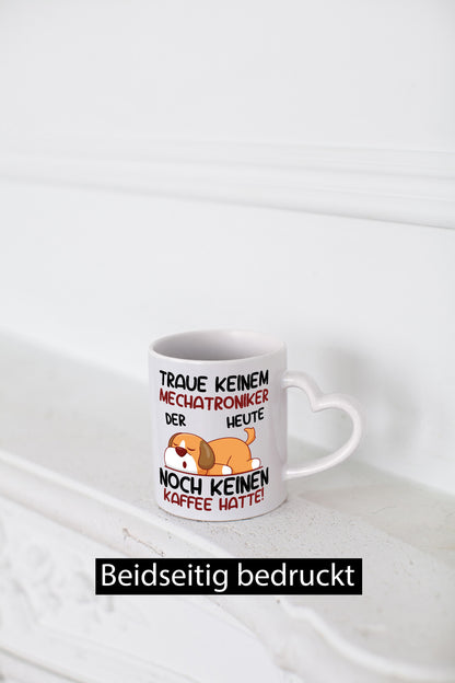 Traue keinem Mechatroniker | KFZ lustiger Spruch Geschenk Humor Geschenkidee