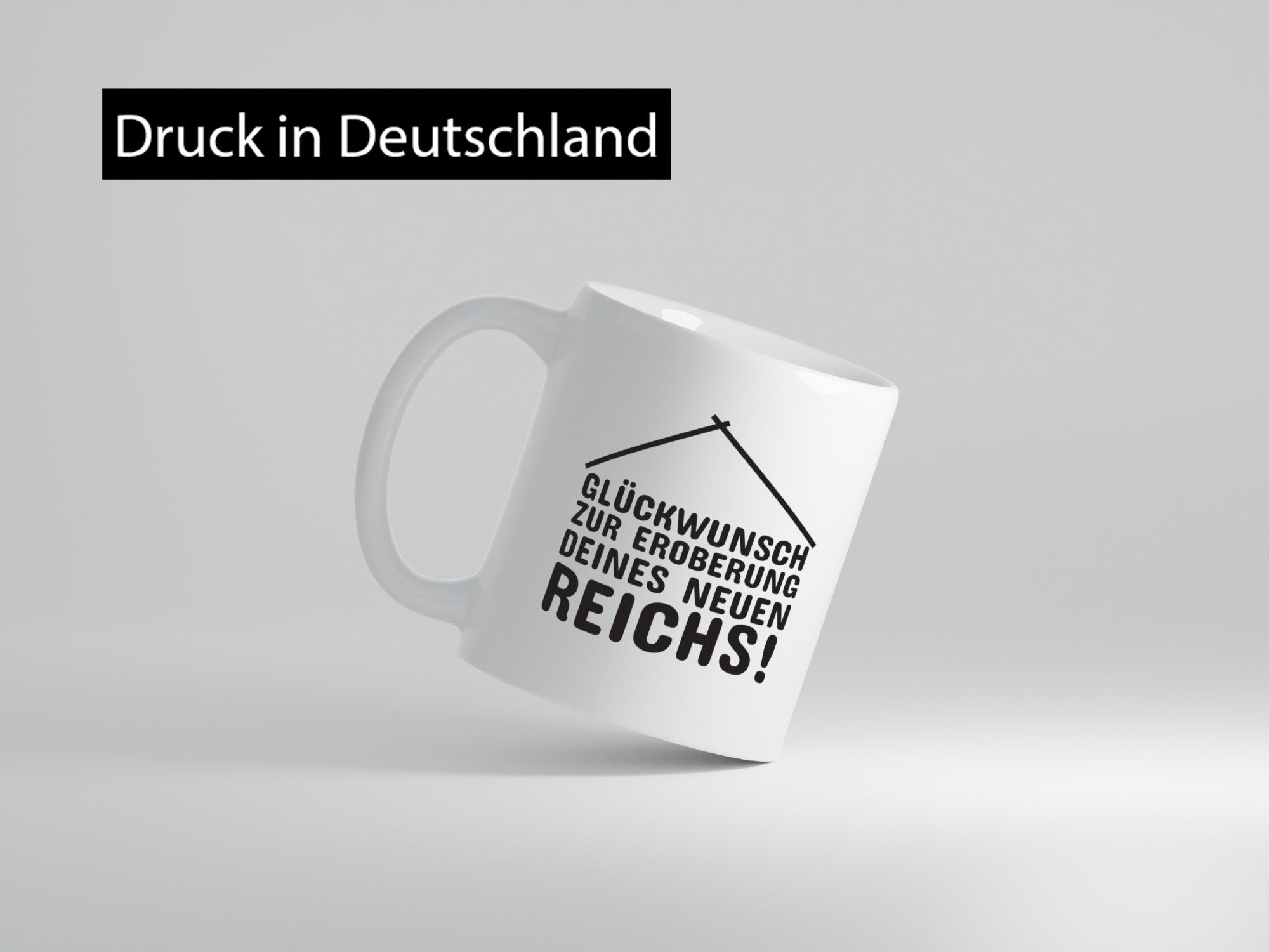 Neue Wohnung | Hausbesitzer Tasse Umzug Eigenheim Humor Geschenkidee