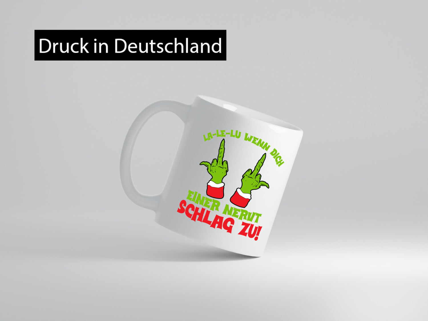 La Le Lu | Weihnachten Weihnachtsmuffel Lichter Humor Geschenkidee Tasse