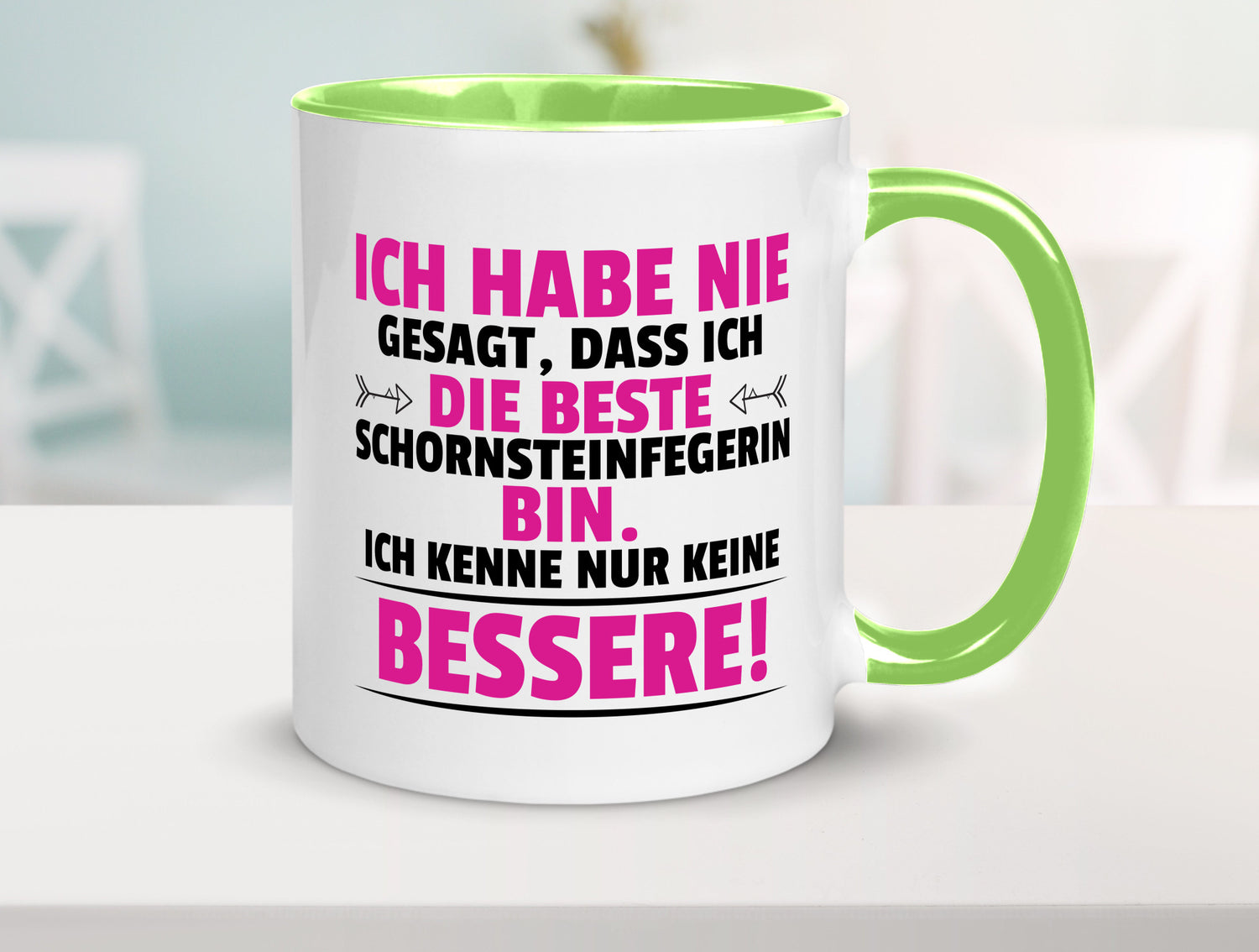 Die Beste Schornsteinfegerin | Kaminkehrer Handwerk lustig Humor Geschenkidee