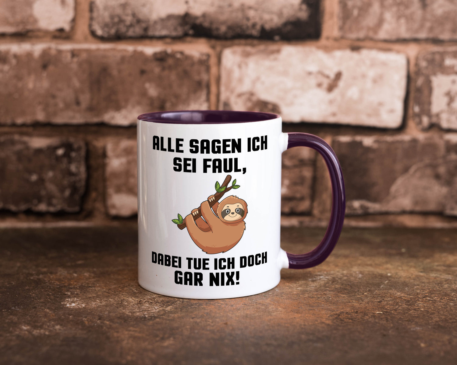 Alle sagen ich sei Faul | Faultier bin nicht Geschenkidee Tierliebhaber Humor