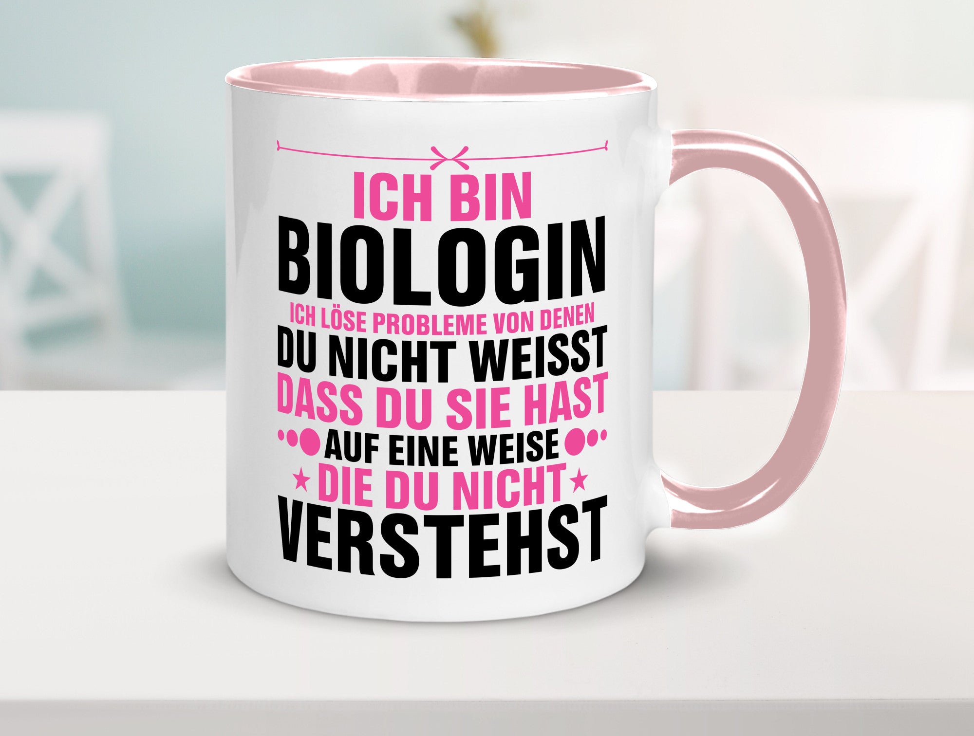 Löse Probleme: Biologin | Biologie Naturforscherin lustig Humor Geschenkidee