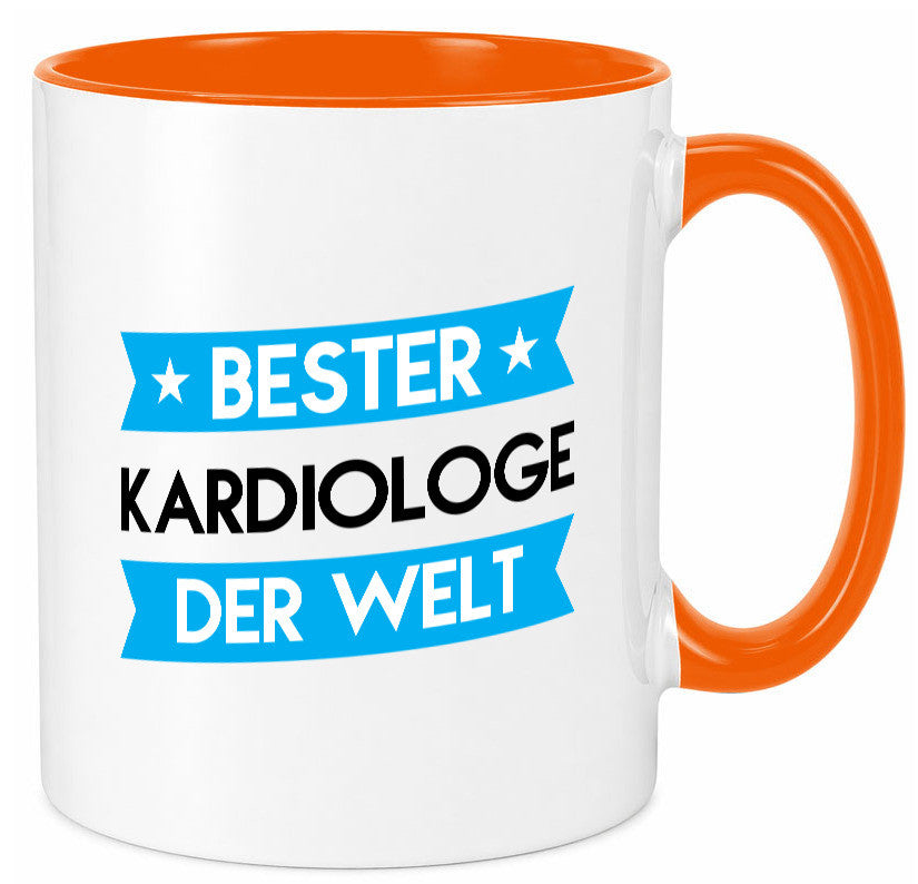 Bester Kardiologe | Kardiologie Geschenk Humor Geschenkidee lustiger Spruch Tasse