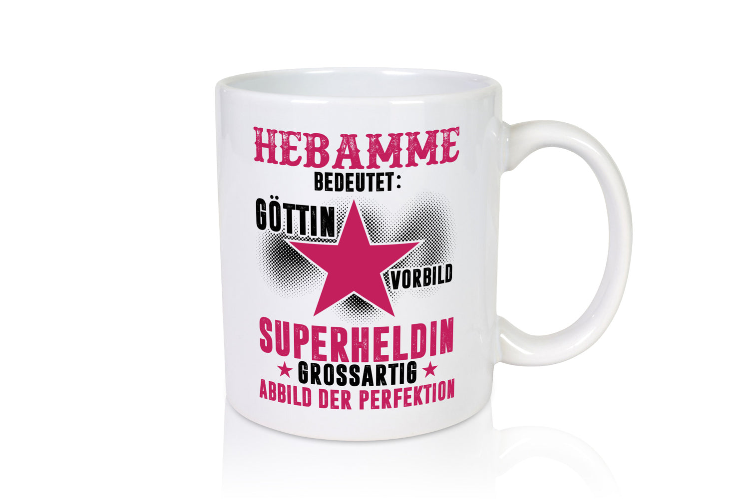 Bedeutung von Hebamme | Geburtshilfe lustig Humor Geschenkidee Geschenk Tasse