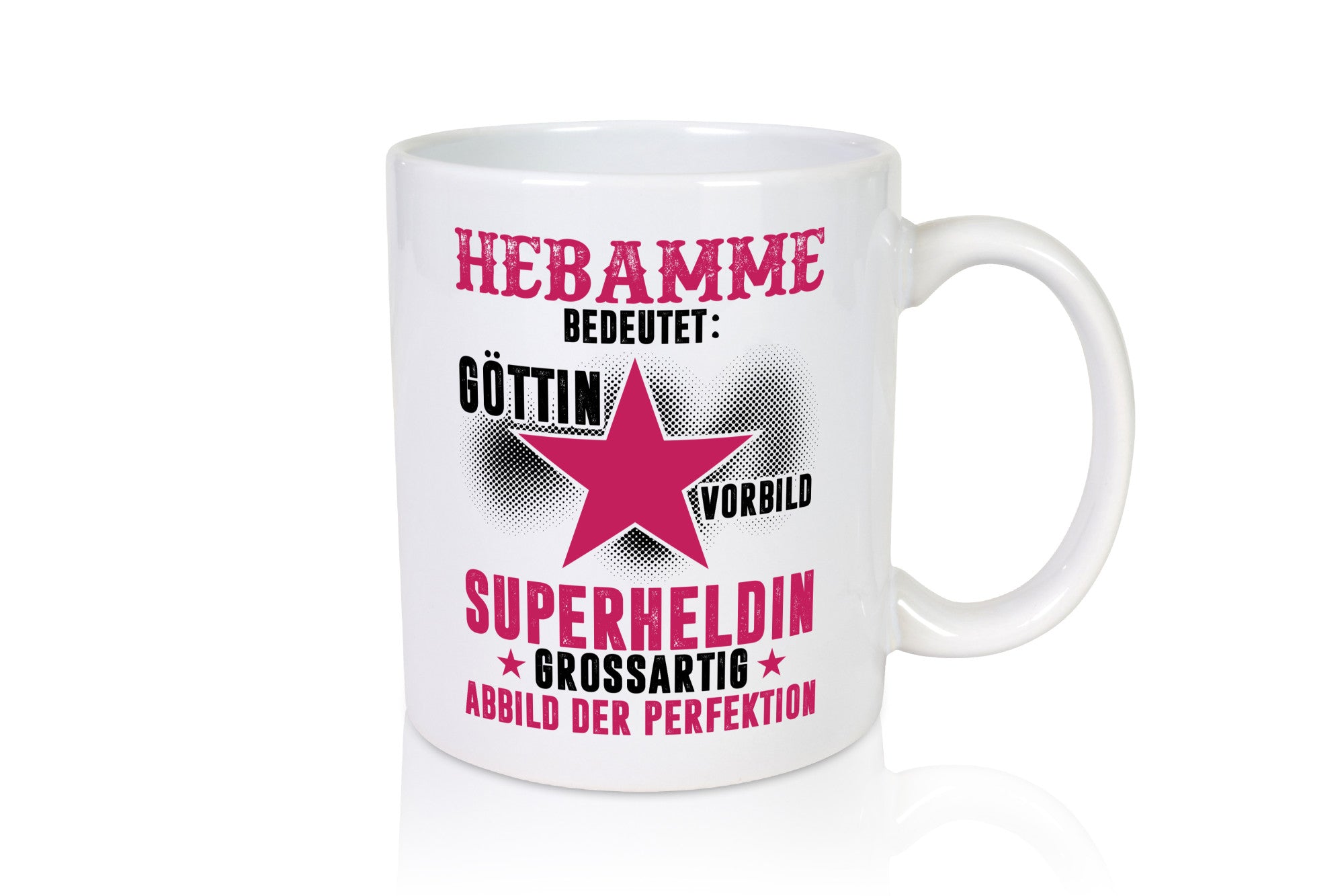 Bedeutung von Hebamme | Geburtshilfe lustig Humor Geschenkidee Geschenk Tasse