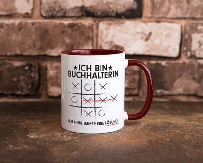 Lösung finden: Buchhalterin | Buchhaltung Humor v2 lustig Geschenkidee Geschenk