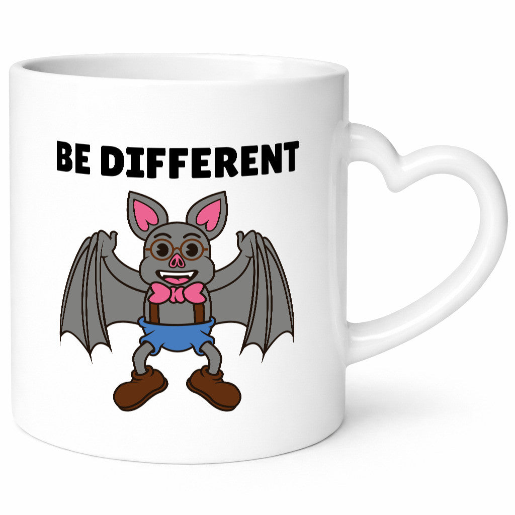 Be Different Geschenk Humor Geschenkidee lustiger Spruch Tasse