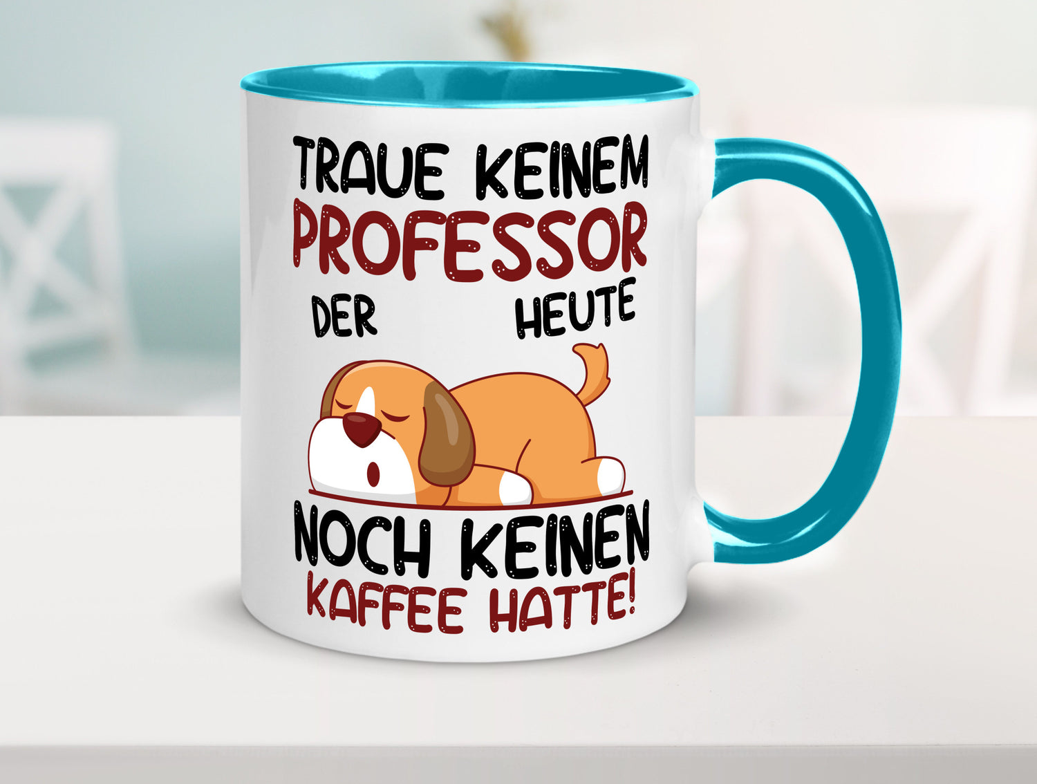 Traue keinem Professor | Uni Universität Geschenkidee Humor Tasse
