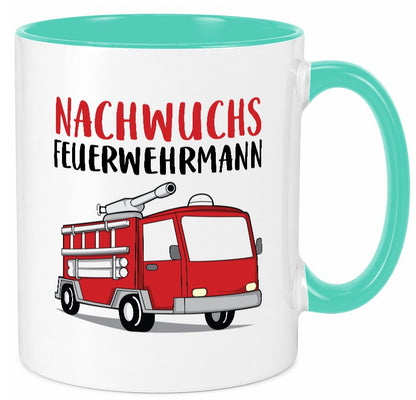 Nachwuchs Feuerwehrmann | Feuerwher Humor Geschenkidee Tasse