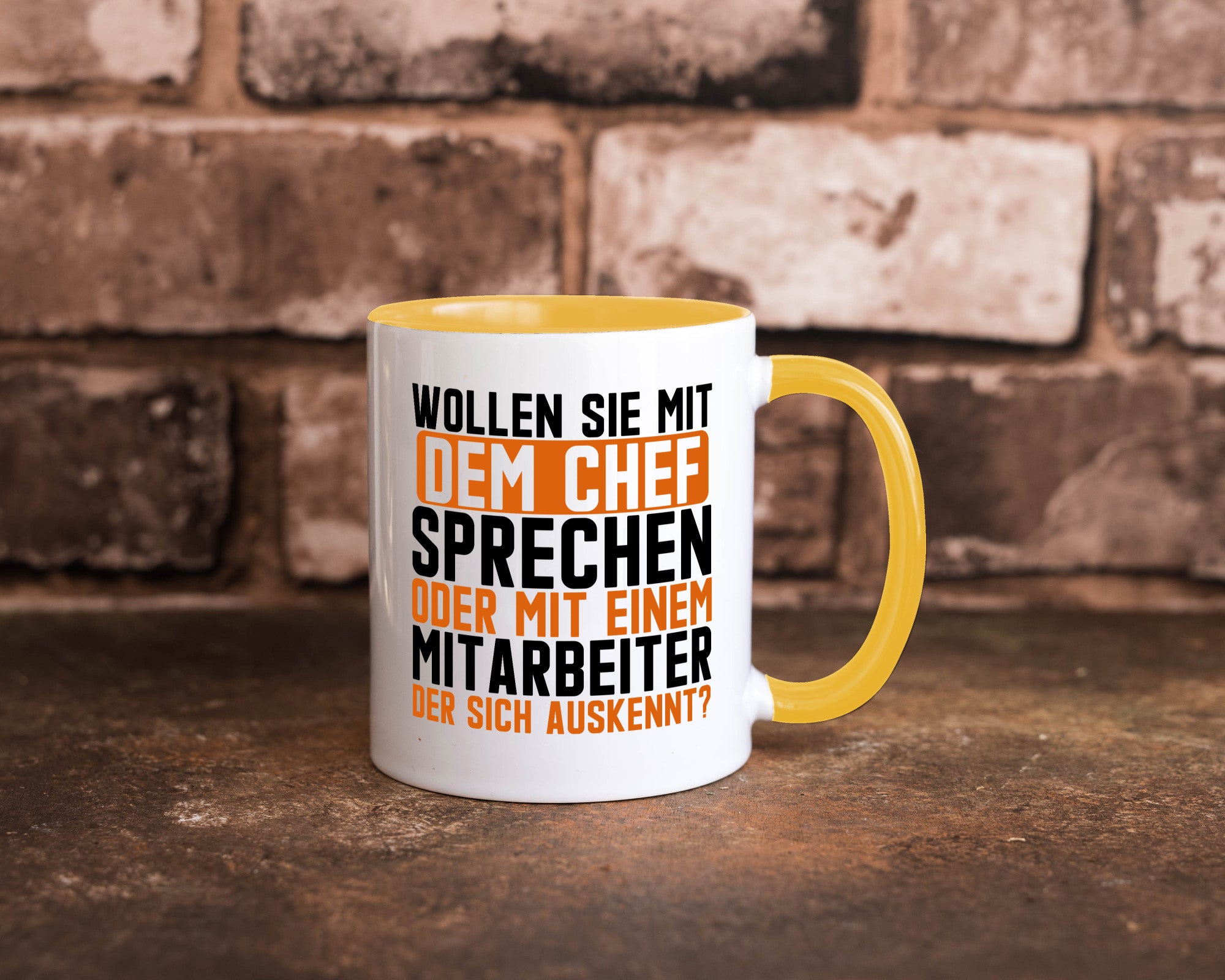Wollen sie mit dem Chef Sprechen | Mitarbeiter Humor Arbeit Kollegen Büro
