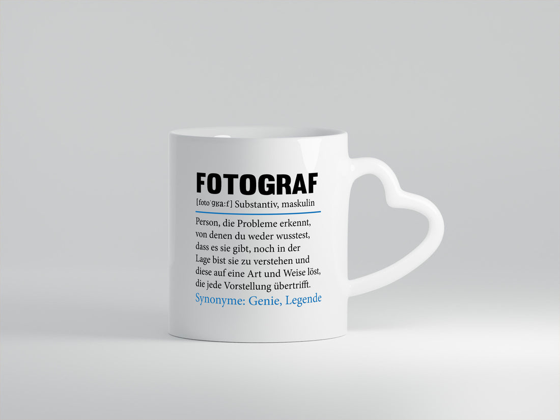 Fotograf | Beruf Fotografie Kamera Geschenkidee Arbeit Kollegen Büro Humor Tasse