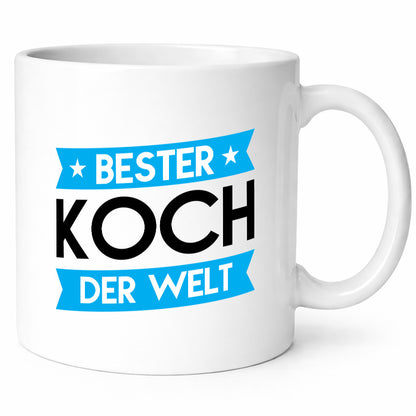 Bester Koch | Chefkoch lustiger Spruch Geschenk Arbeit Kollegen Büro Tasse