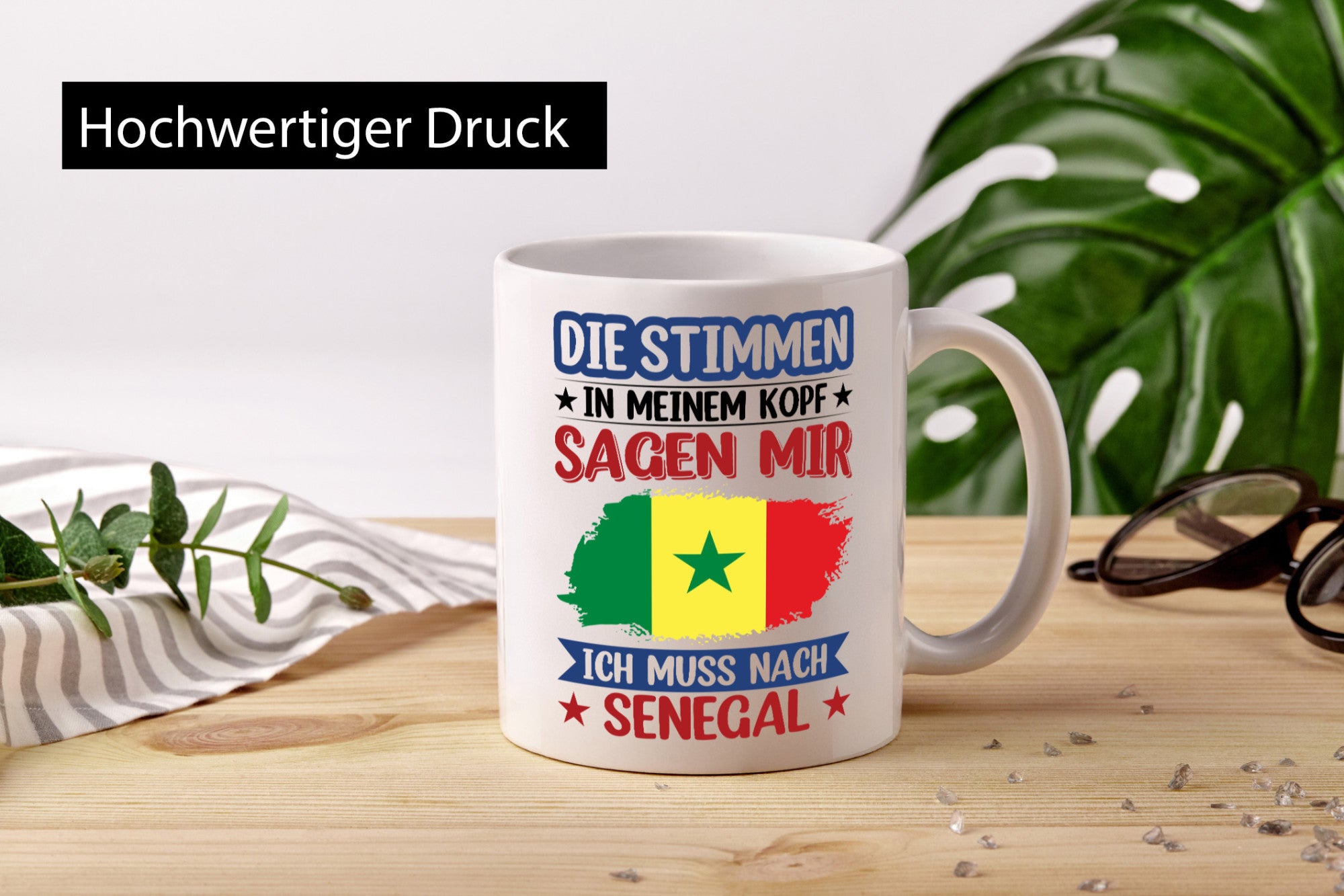 Senegal | Urlaub Stimmen in meinem Kopf Traumland v2 lustig Humor Geschenkidee