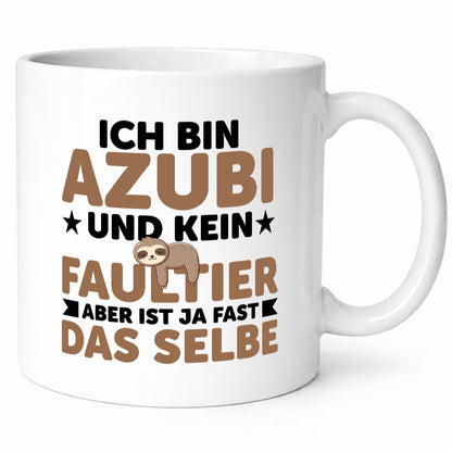 Ich bin kein Faultier: Azubi | Ausbildung Lehre Lehrling v2 lustiger Spruch