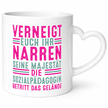 Verneigt euch: Sozialpädagogin | Humor Pädagogin Geschenk Geschenkidee lustiger