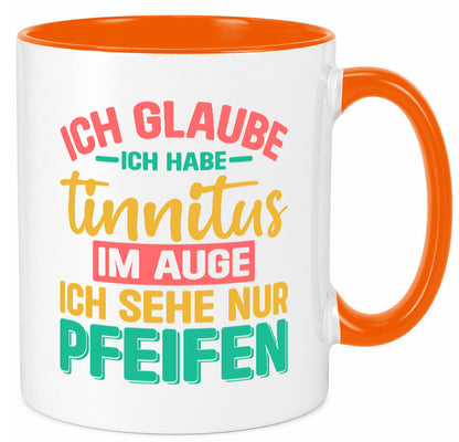 Ich glaube habe Tinitus | Coole Männer Witze v2 Humor Geschenkidee Tasse