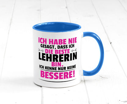 Die Beste Lehrerin | Schule Beruf Schüler Geschenk Arbeit Kollegen Büro