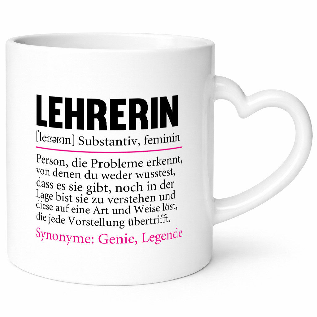 Lehrerin | Spruch Humor Schule Beruf Schüler Geschenk Arbeit Kollegen Büro