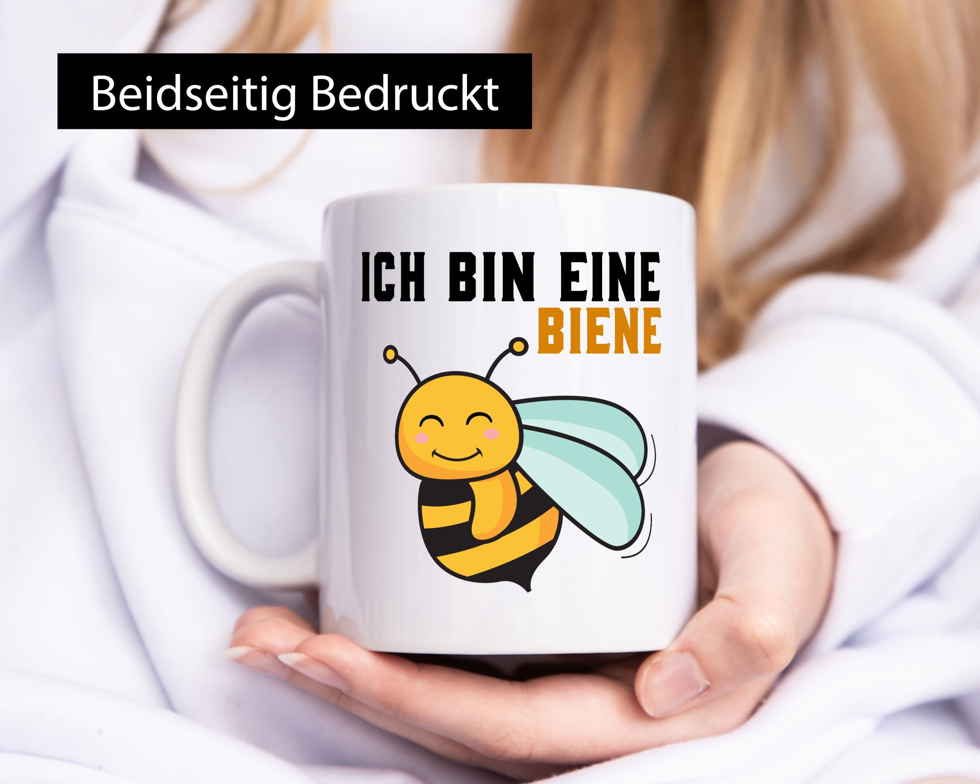 Ich bin eine Biene | inker Honig v2 lustig Humor Geschenkidee Geschenk Tasse