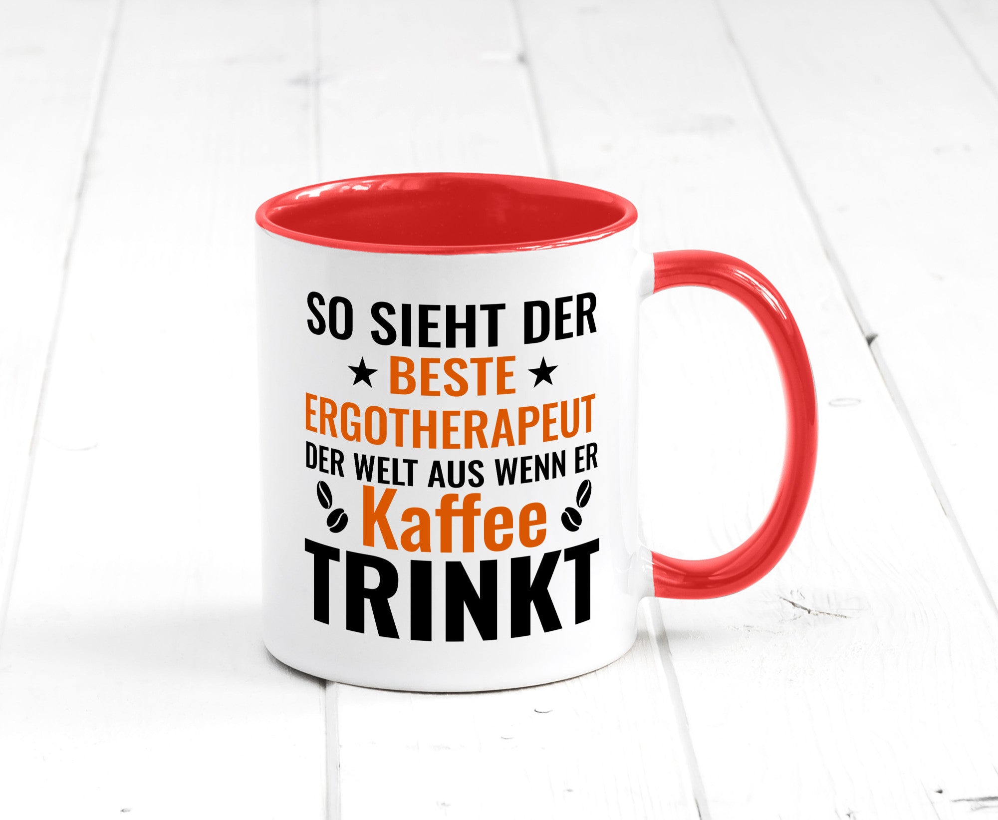 Kaffee trinkt: Ergotherapeut | Ergotherapie lustig Humor Geschenkidee Geschenk