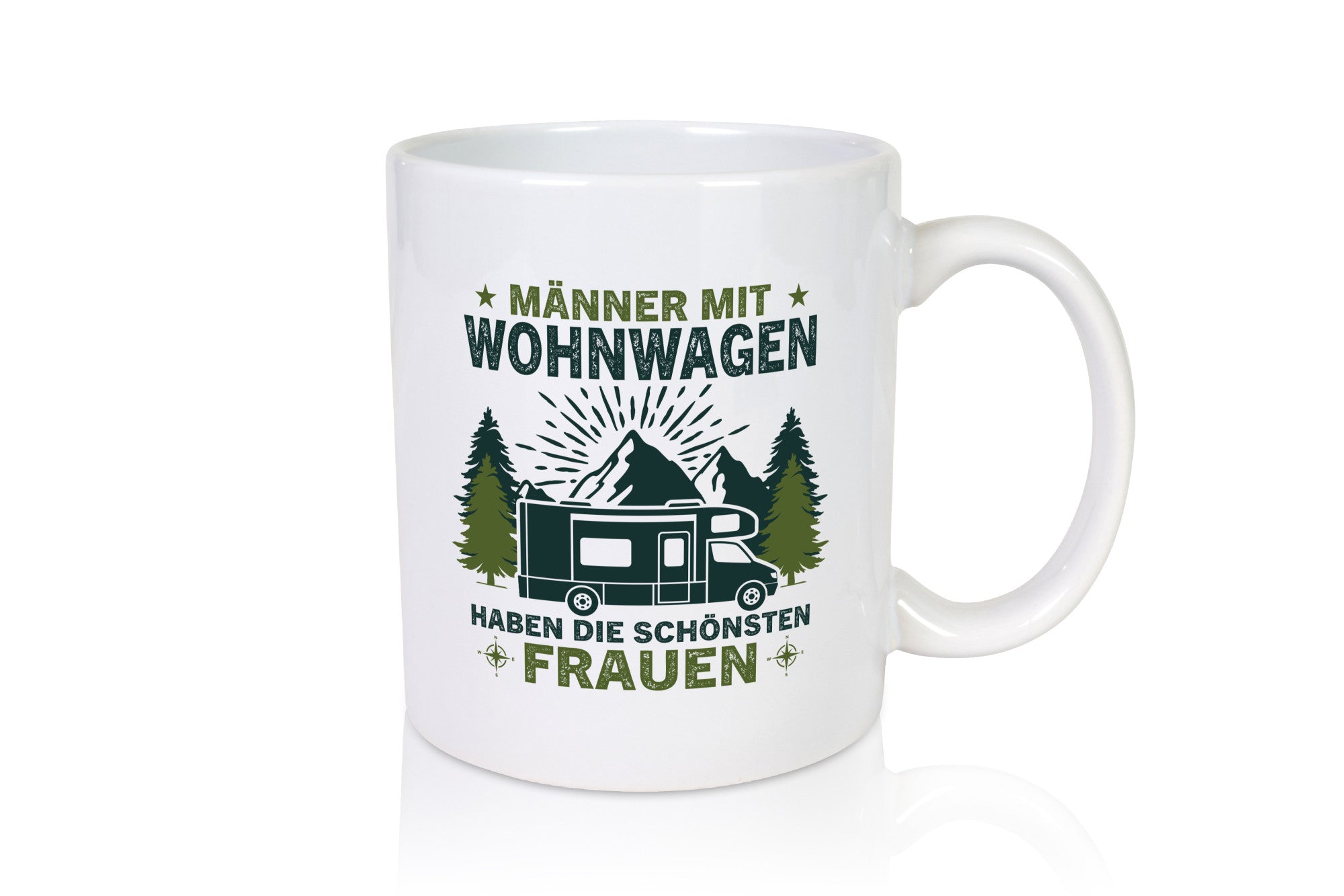 Männer mit Wohnwagen | Schönste Frauen Camping Humor Geschenkidee Tasse