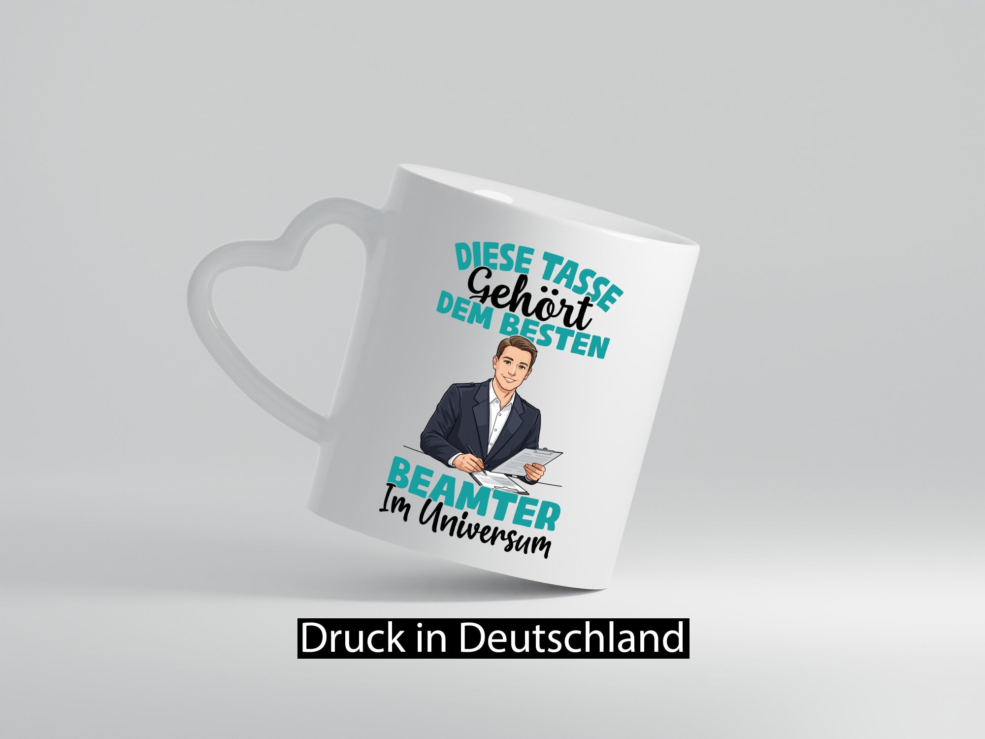 Im Universum: Beamter | Verbeamtung Dienst lustig Humor Geschenkidee Geschenk