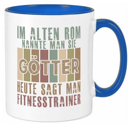Heute sagt man: Fitnesstrainer | Personal Trainer Geschenkidee Humor Tasse