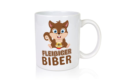 Fleißiger Biber | Motiv Tasse Kinder Geburtstag lustig Geschenkidee Geschenk