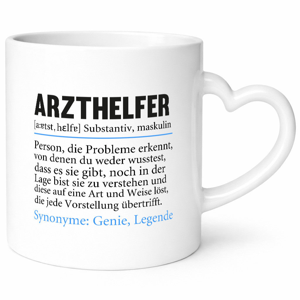 Arzthelfer | Beruf Fachangestellter Medizin Geschenk Arbeit Kollegen Büro