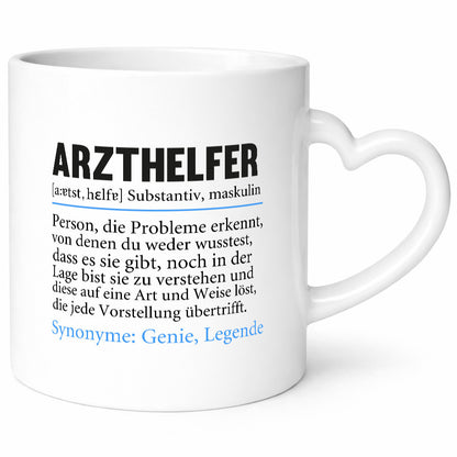 Arzthelfer | Beruf Fachangestellter Medizin Geschenk Arbeit Kollegen Büro