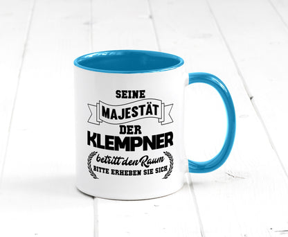 Der Klempner betritt den raum | Geschenk Humor Geschenkidee lustiger Spruch