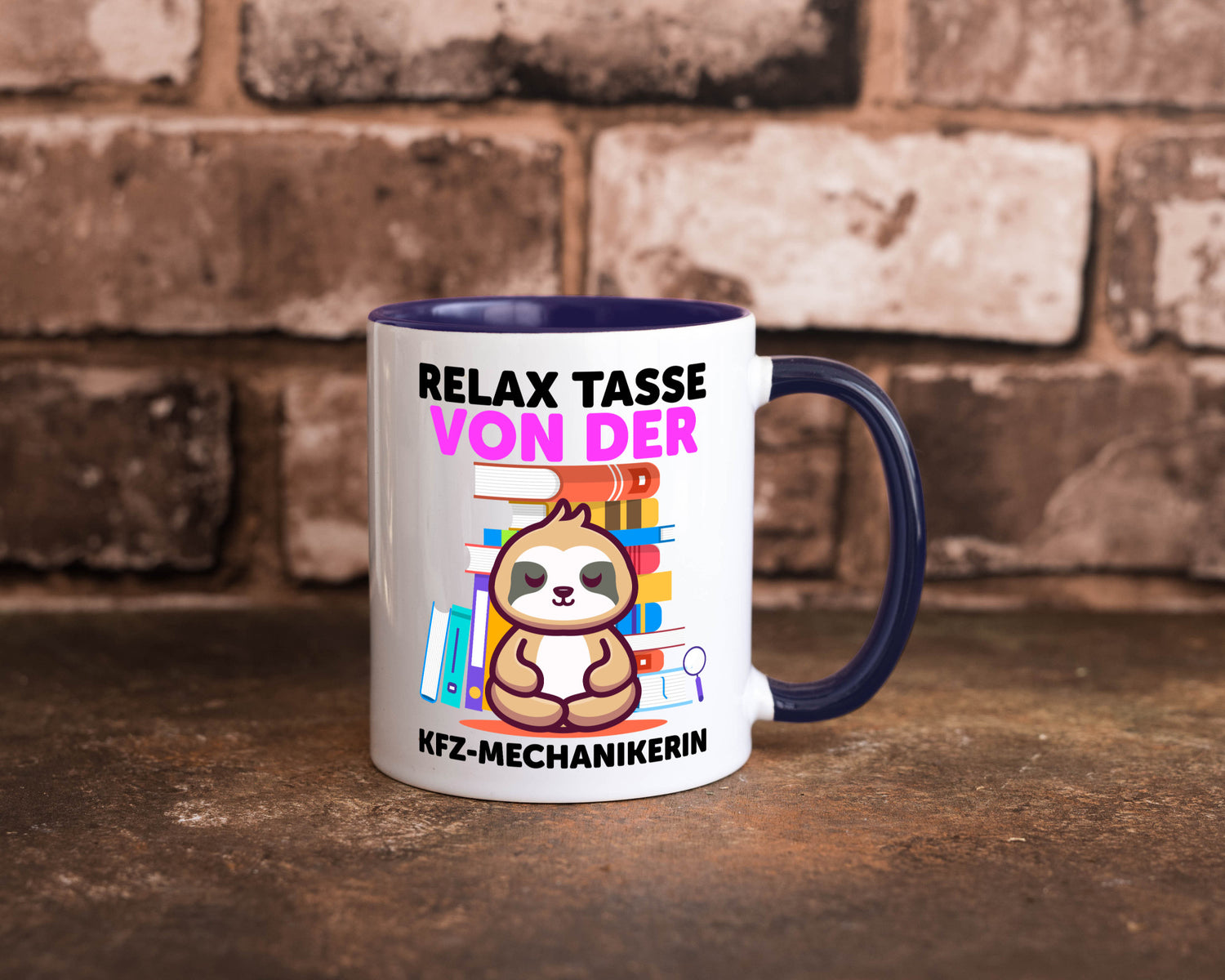 Relax Tasse: KFZ-Mechanikerin | Mechaniker KFZ Humor Geschenkidee Tasse
