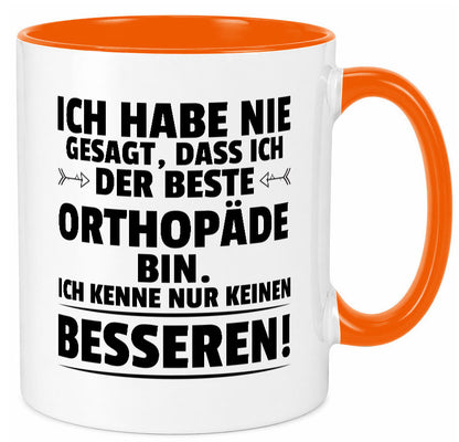 Der Beste Orthopäde | Orthopädie Humor Geschenkidee Tasse