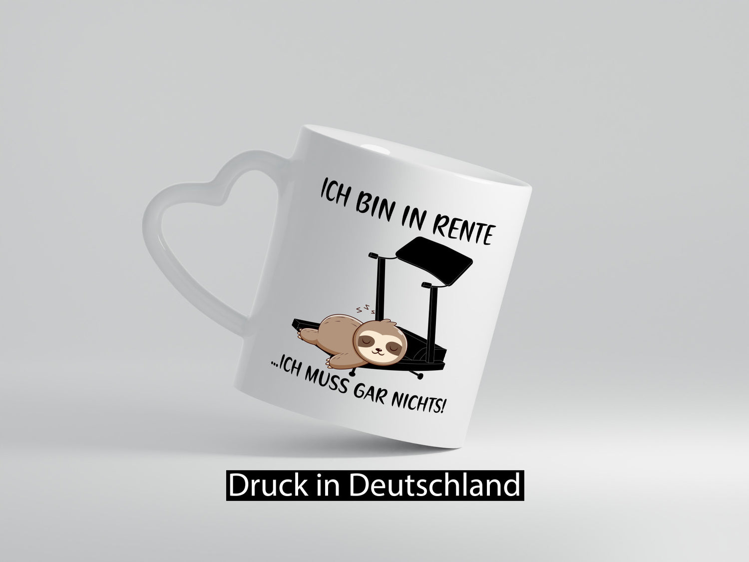 Ich bin in Rente | Rentner Ruhestand Faultier Faulpelz Geschenk Jubiläum