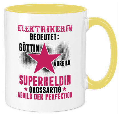 Bedeutung von Elektrikerin | Elektronikerin Elektrik Geschenk Humor