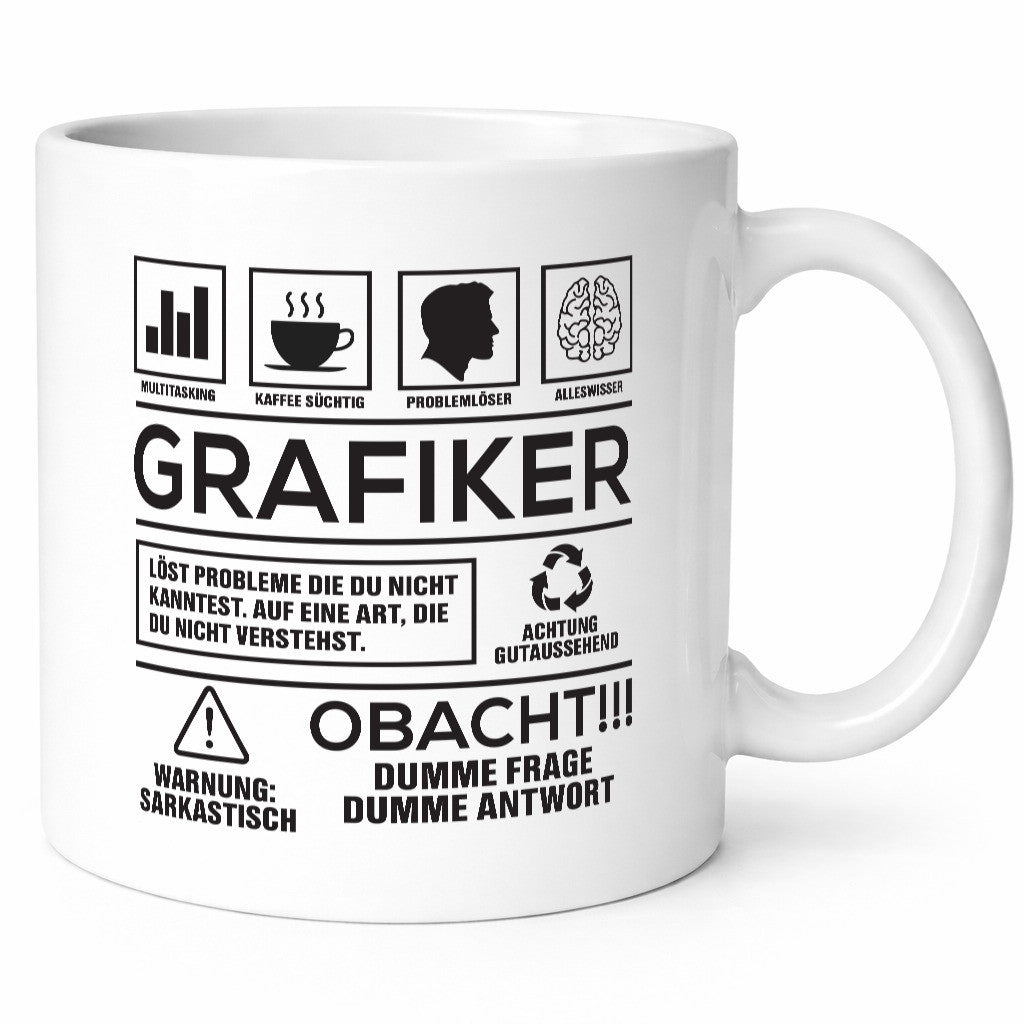 Achtung Probleme Grafiker | Grafik Design Grafikdesign Geschenk Humor