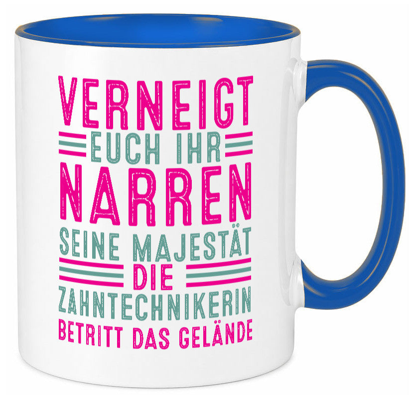 Verneigt euch: Zahntechnikerin | Zahnmedizin v2 Geschenk Humor Geschenkidee