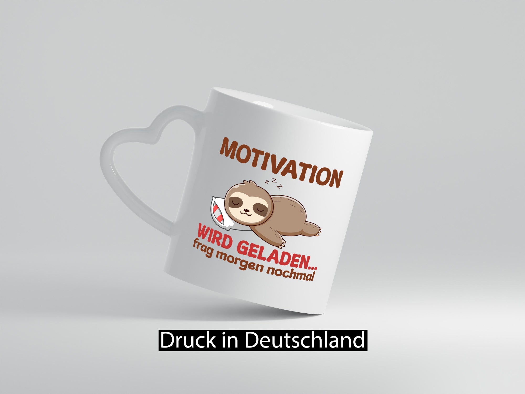 Motivation wird geladen frag morgen nochmal | Faultier lustig Tierliebhaber